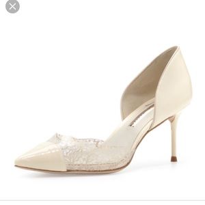 Sophia Webster lace Miranda d’Orsay heels
